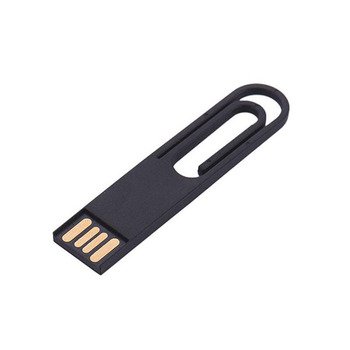 超薄迴紋針造型USB-塑料隨身碟_0